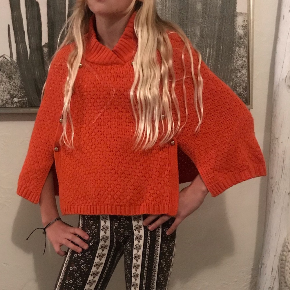 Never worn Poncho
